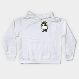 Golden Winged Warbler Graphic Kids Hoodie